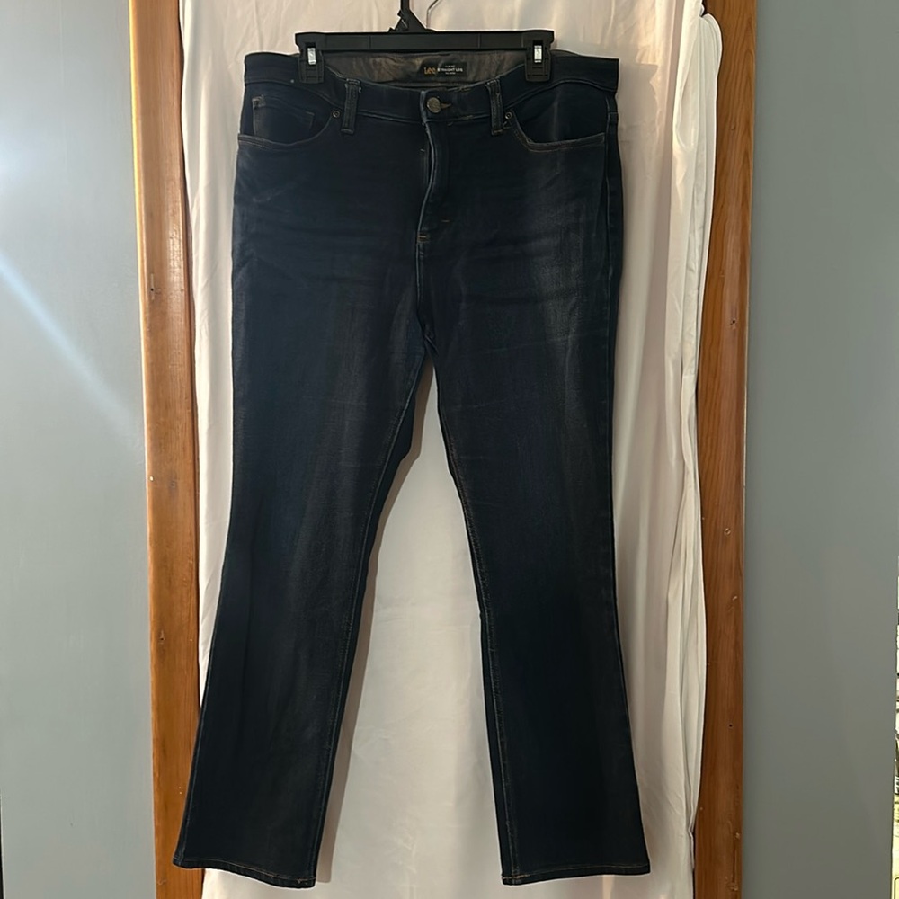 Straight leg jeans